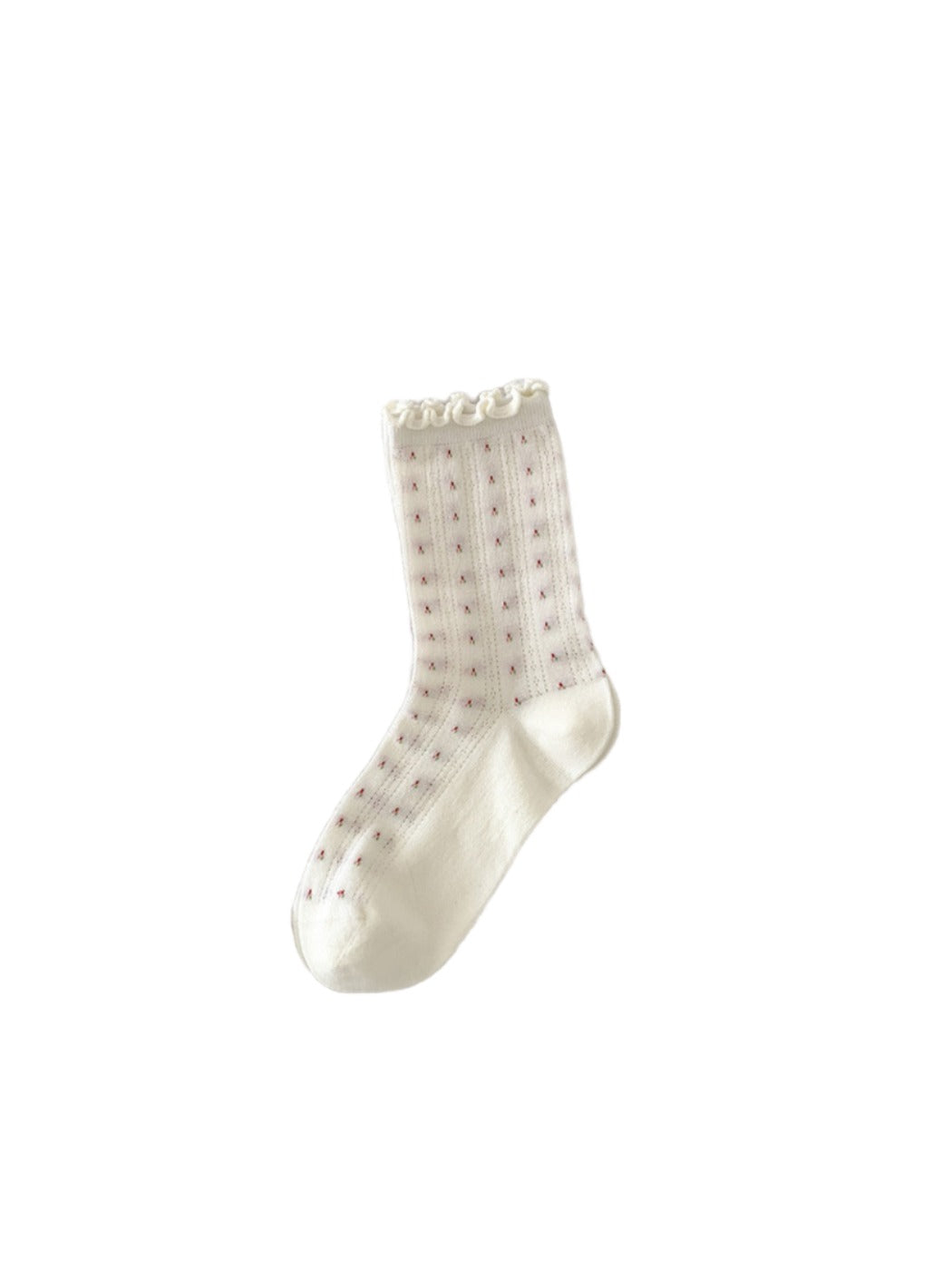 Rufia - Floral Mesh Summer Socks - Feminine & Breezy