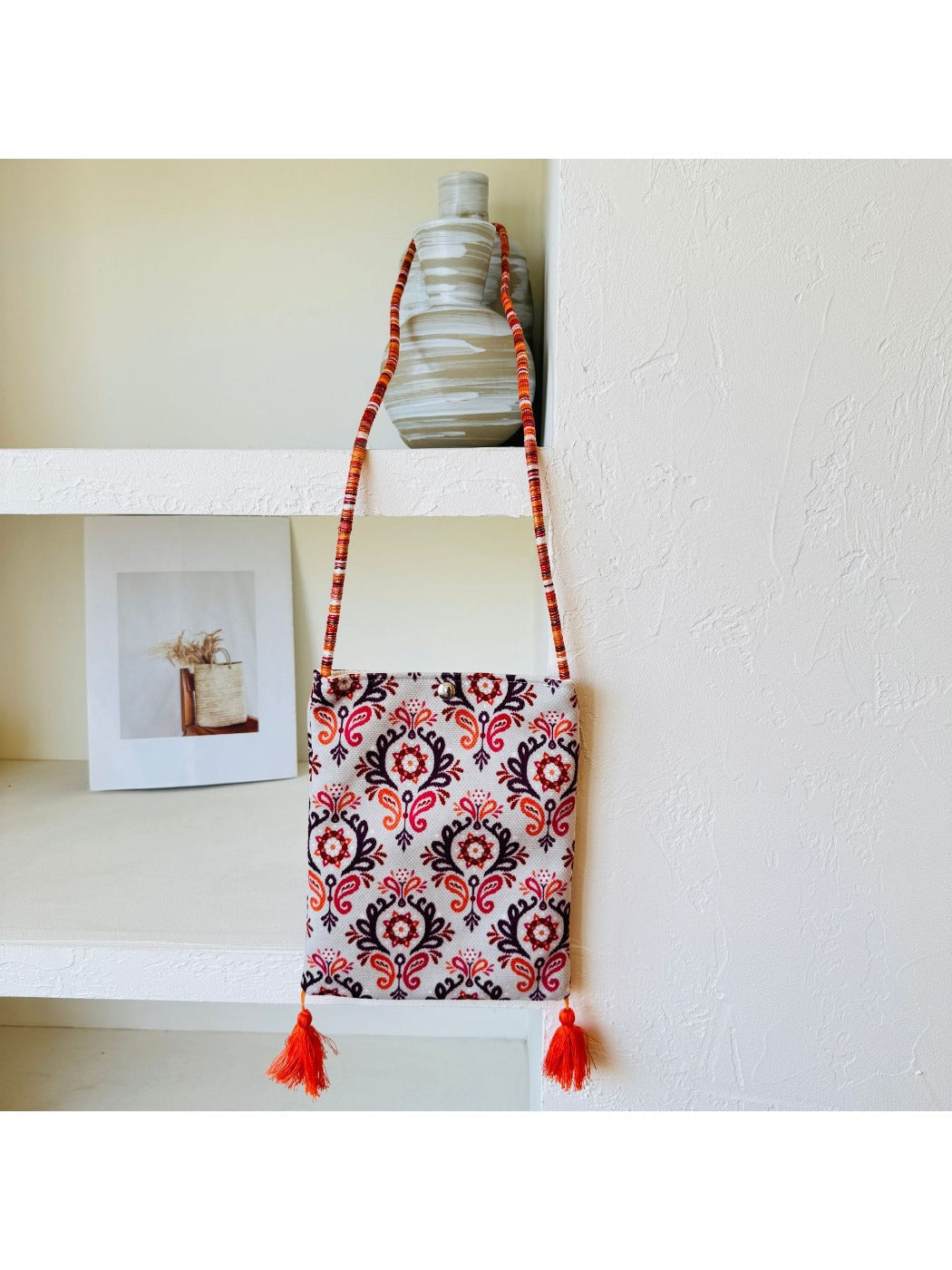 Cosbai - Bohemian Knitted Crossbody Bag