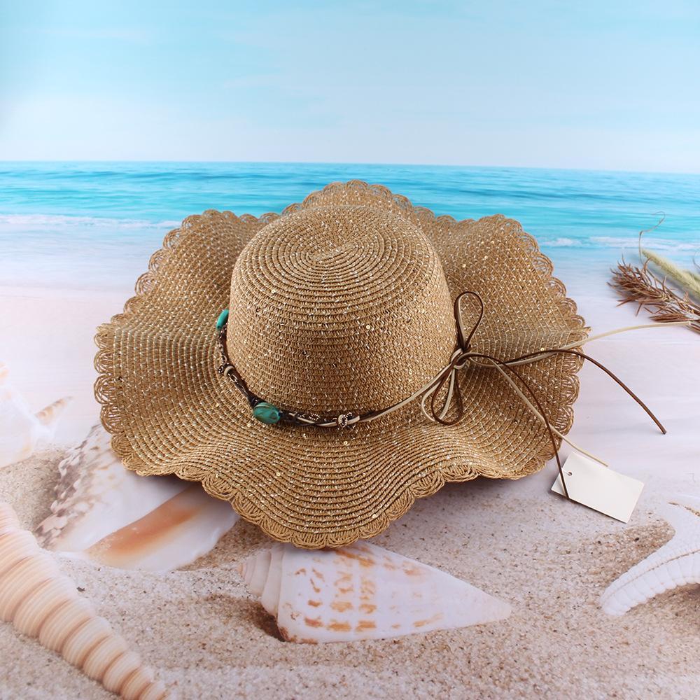 New Spring And Summer Outdoor Sun Protection Big-Edge Sun Hat