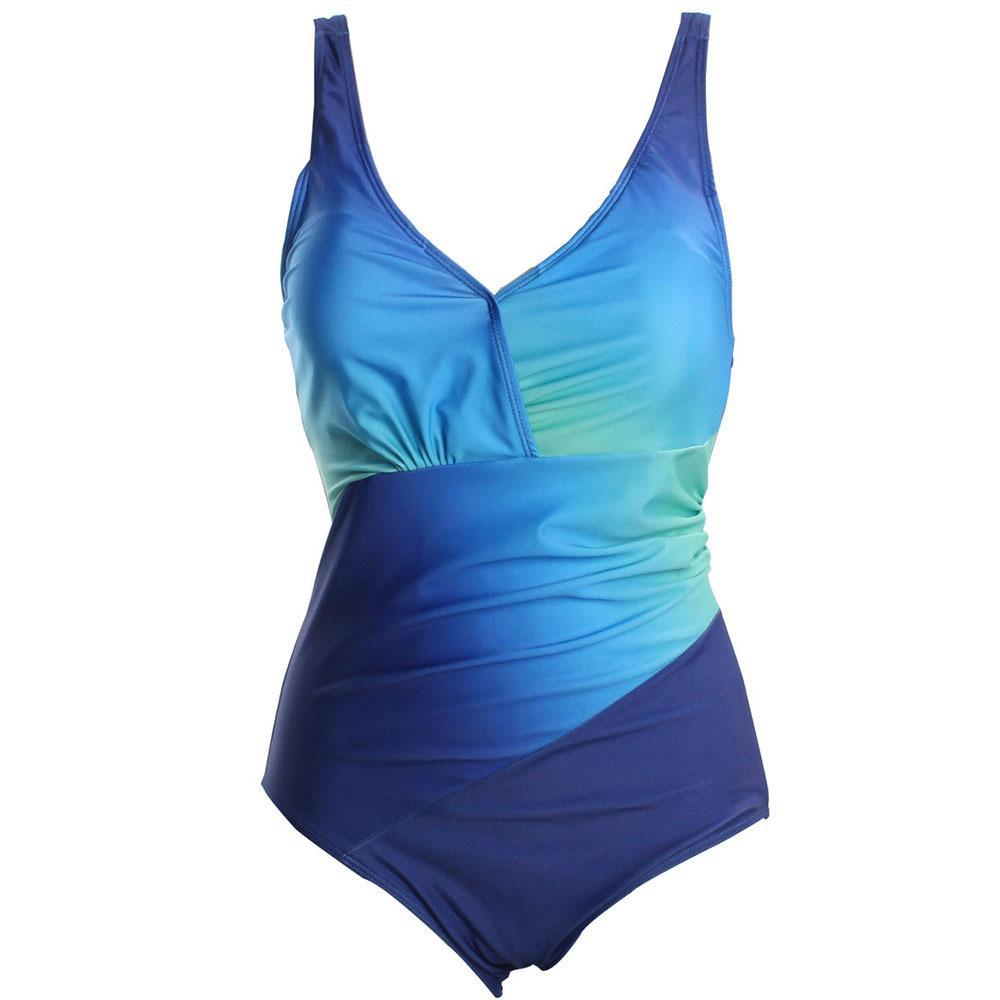 Digital Printing Rainbow Stitching Plus Size Sexy Bikini