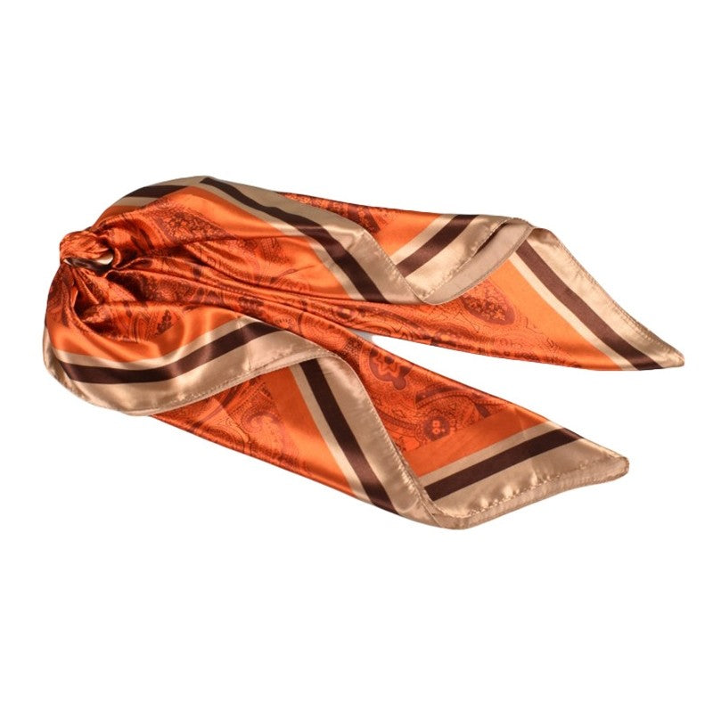 Retro Fashion Geometric Pattern Square Scarf