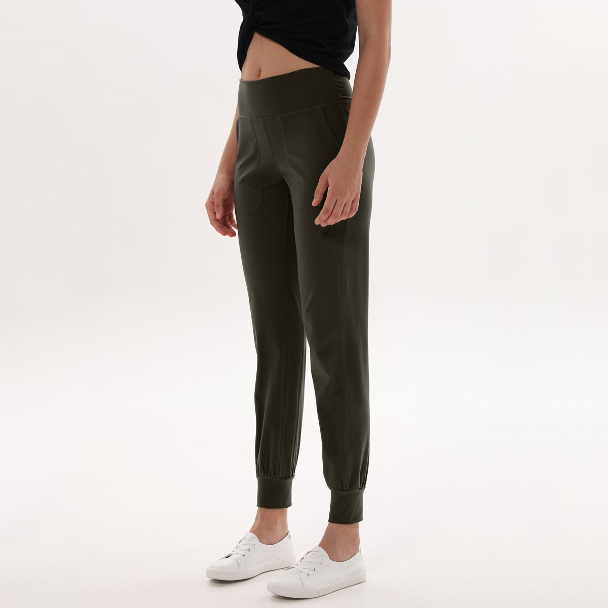 Women'S Yoga Pants High-Waist Slim-Fit Jogging Sweatpants