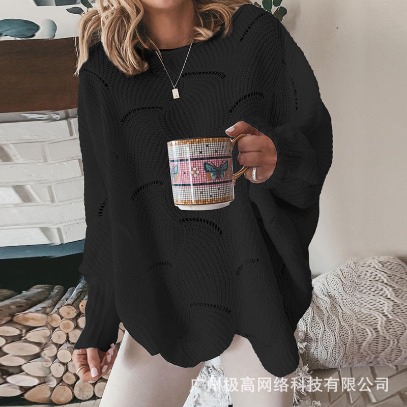 Solid Color Thin Sweater Women