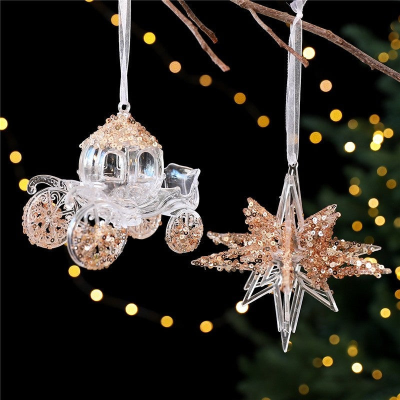 Christmas Wooden Candle Decorations