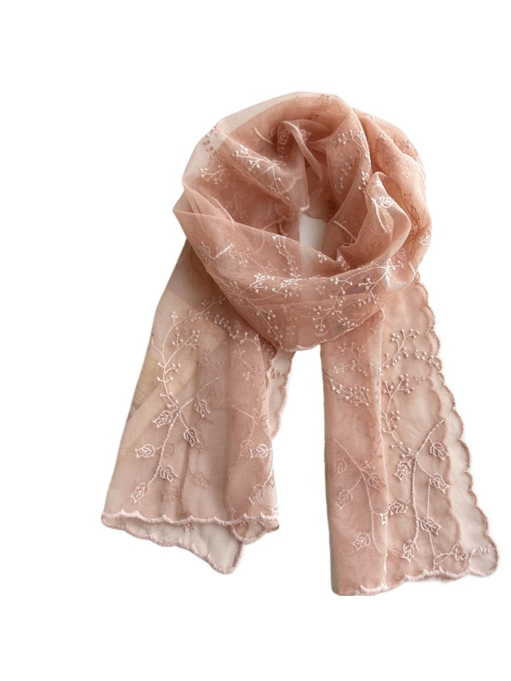 Scarvii - Elegant Lightweight Lace Scarf for Women