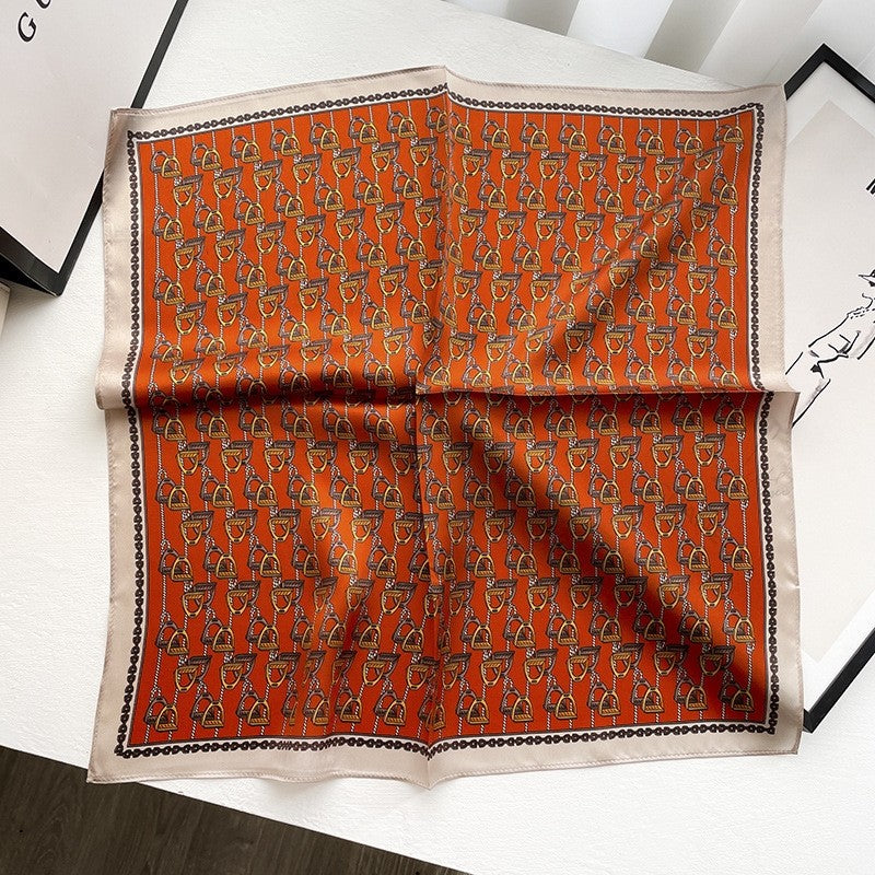 Silk Print Scarf