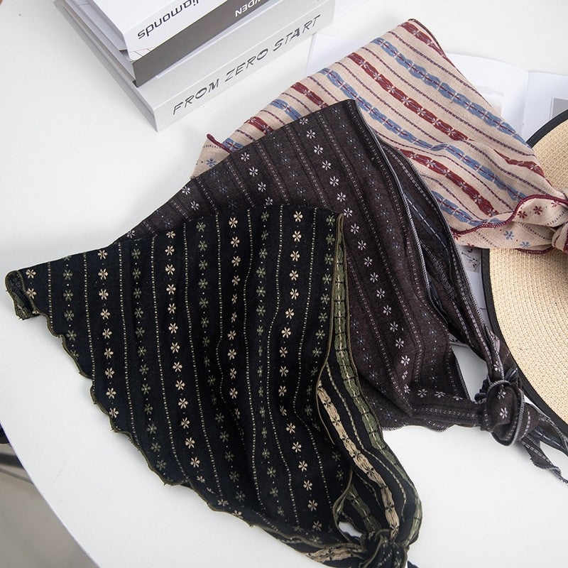 Printed Square Scarf