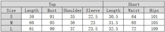 2PCS Love Print Knit Sleepwear Sets