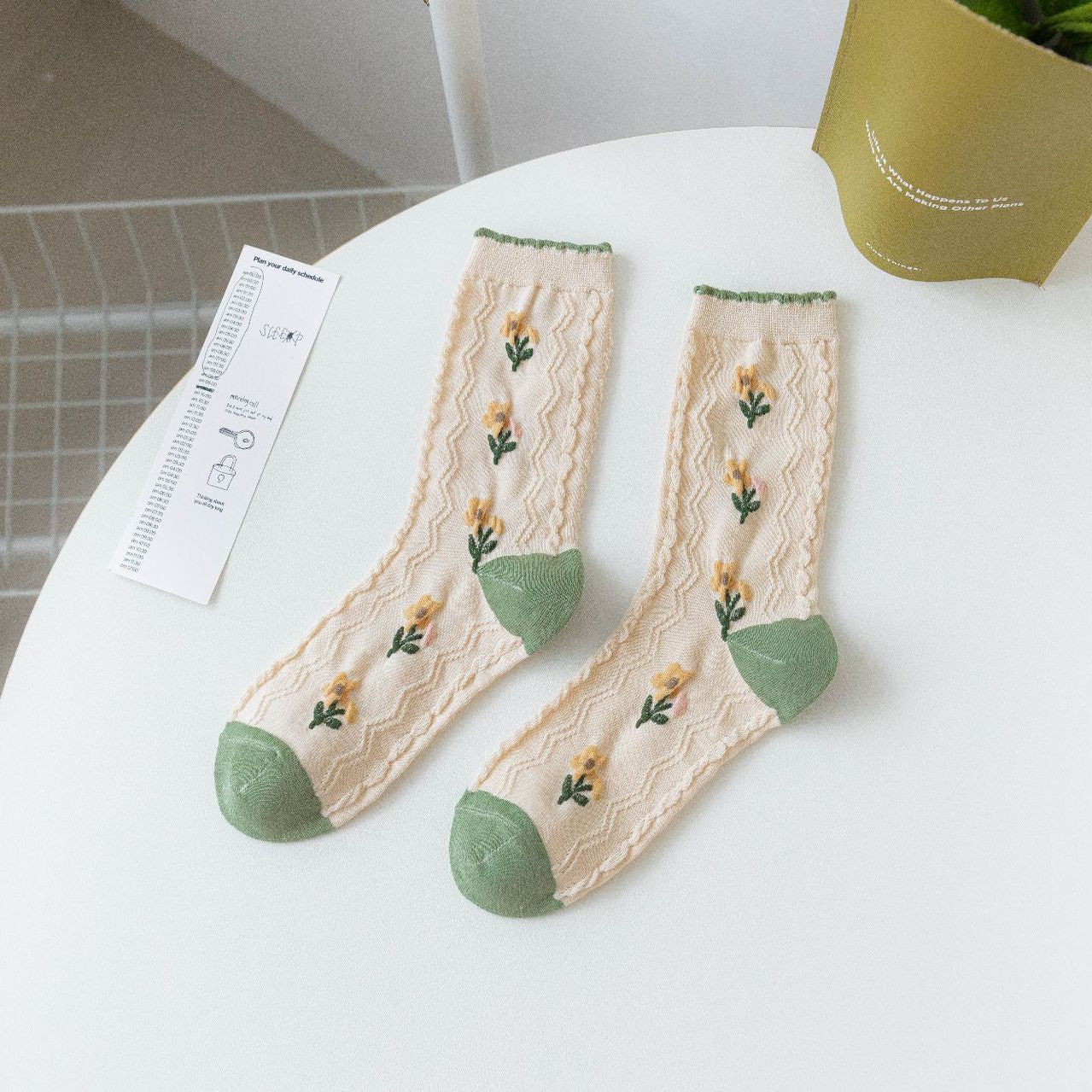 Rufia - Green Series Women's Crew Socks