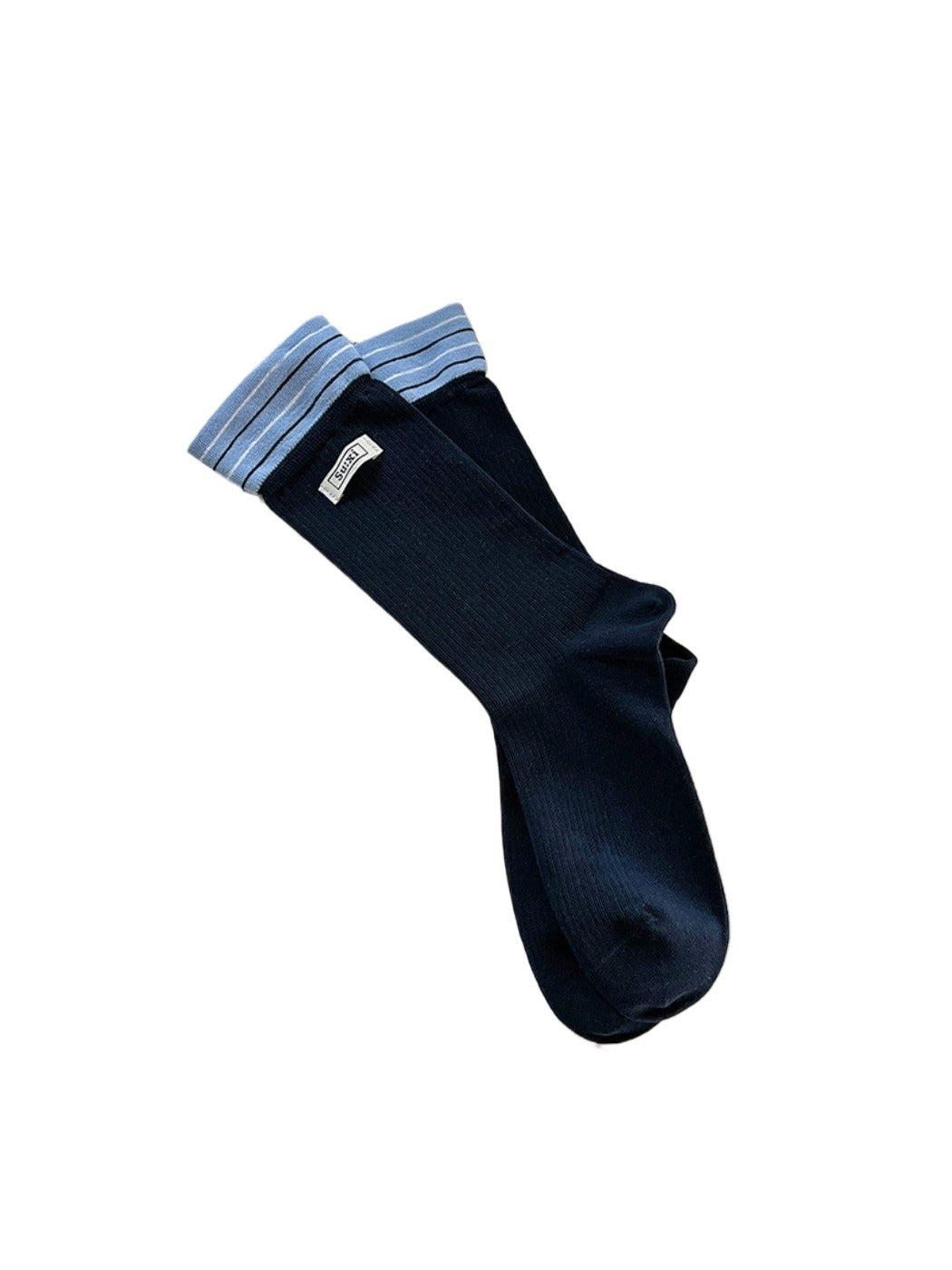 Rufia - Preppy Stripe Crew Socks - Sporty & Chic