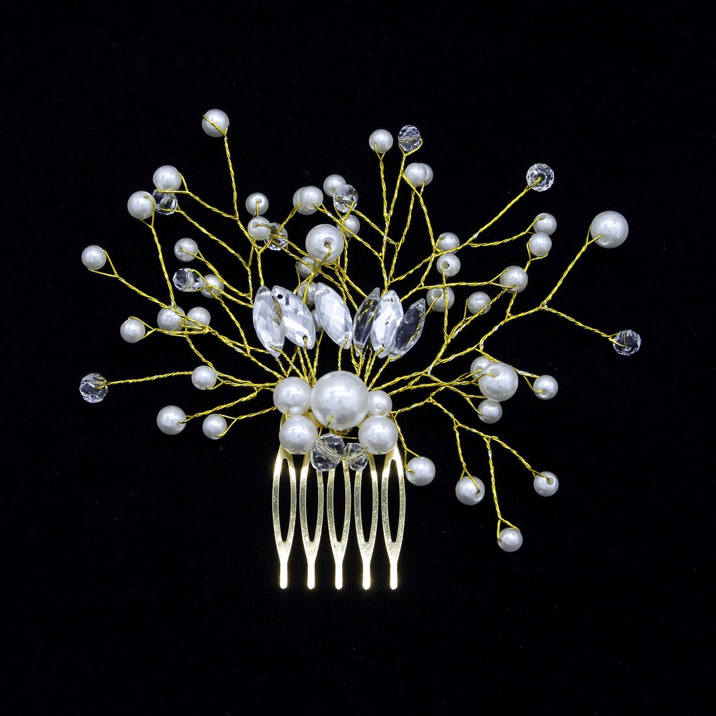 Pearl Bridal Hair Comb Hair Accessory for Weddings