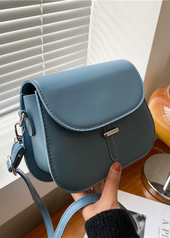 One Shoulder Bag Faux Leather Minimalist Style