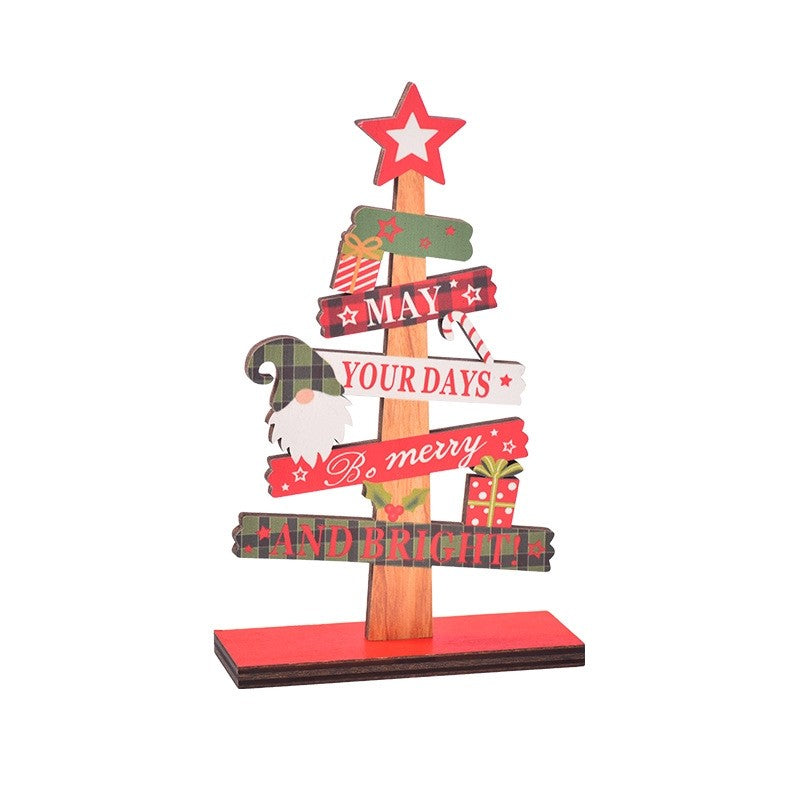 Christmas Wooden Candle Decorations