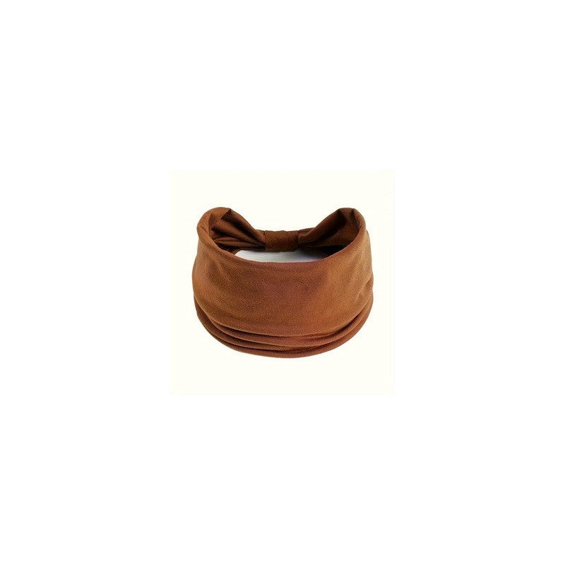 Solid Color Knot Elastic Headband