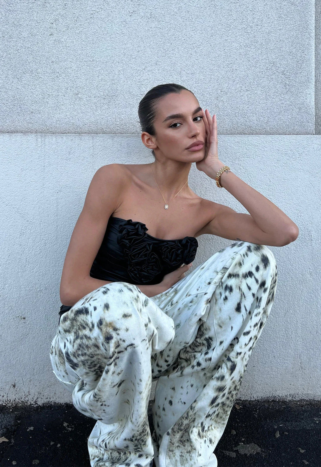 Snow Leopard Jeans