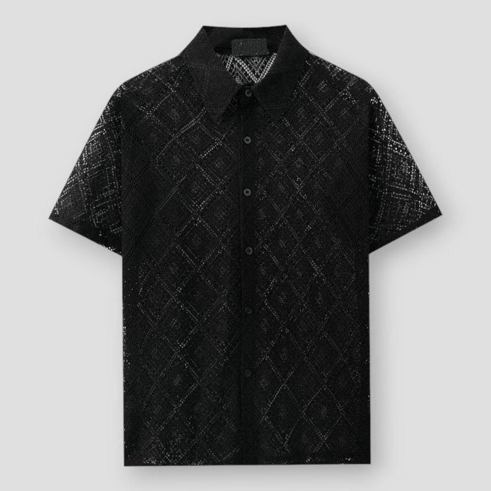 North Royal Ely Hollow Lace Polo Shirt