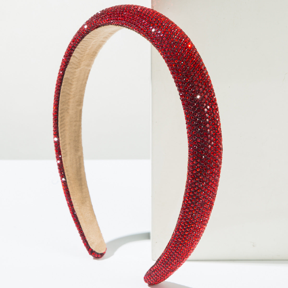 Stylish Jeweled Sponge Headband Premium Fashion Accessory
