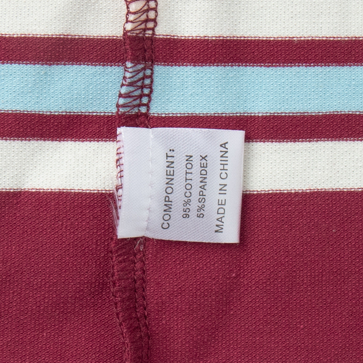Striped Polo T-Shirt for Women Casual Loose Fit Cotton
