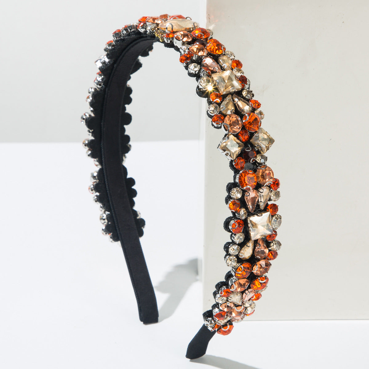 Baroque Style Floral Headband Elegant Hair Accessory