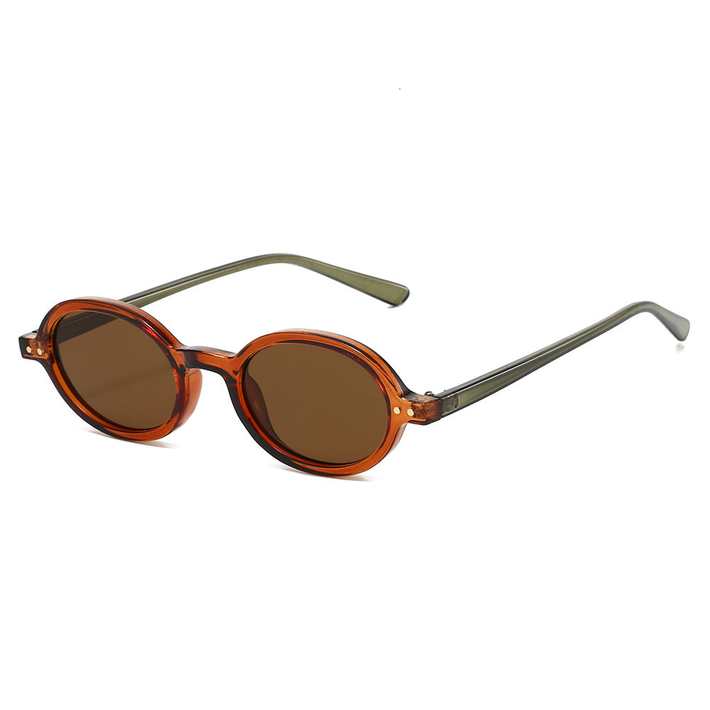 Retro Oval Sunglasses for Women Stylish UV400 Protection