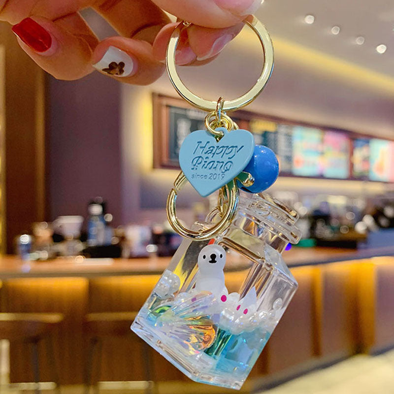 Sea Animal Floating Keychain