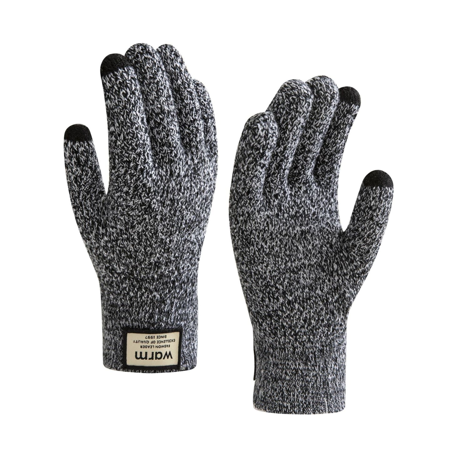 Men's Touch Screen Knitted Gloves Warm Windproof Winter Accessories