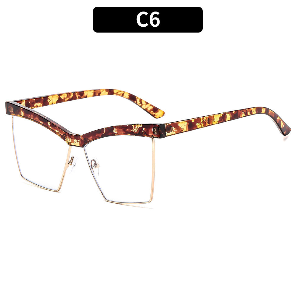 Fashionable Blue Light Blocking Rectangle Glasses for Adults