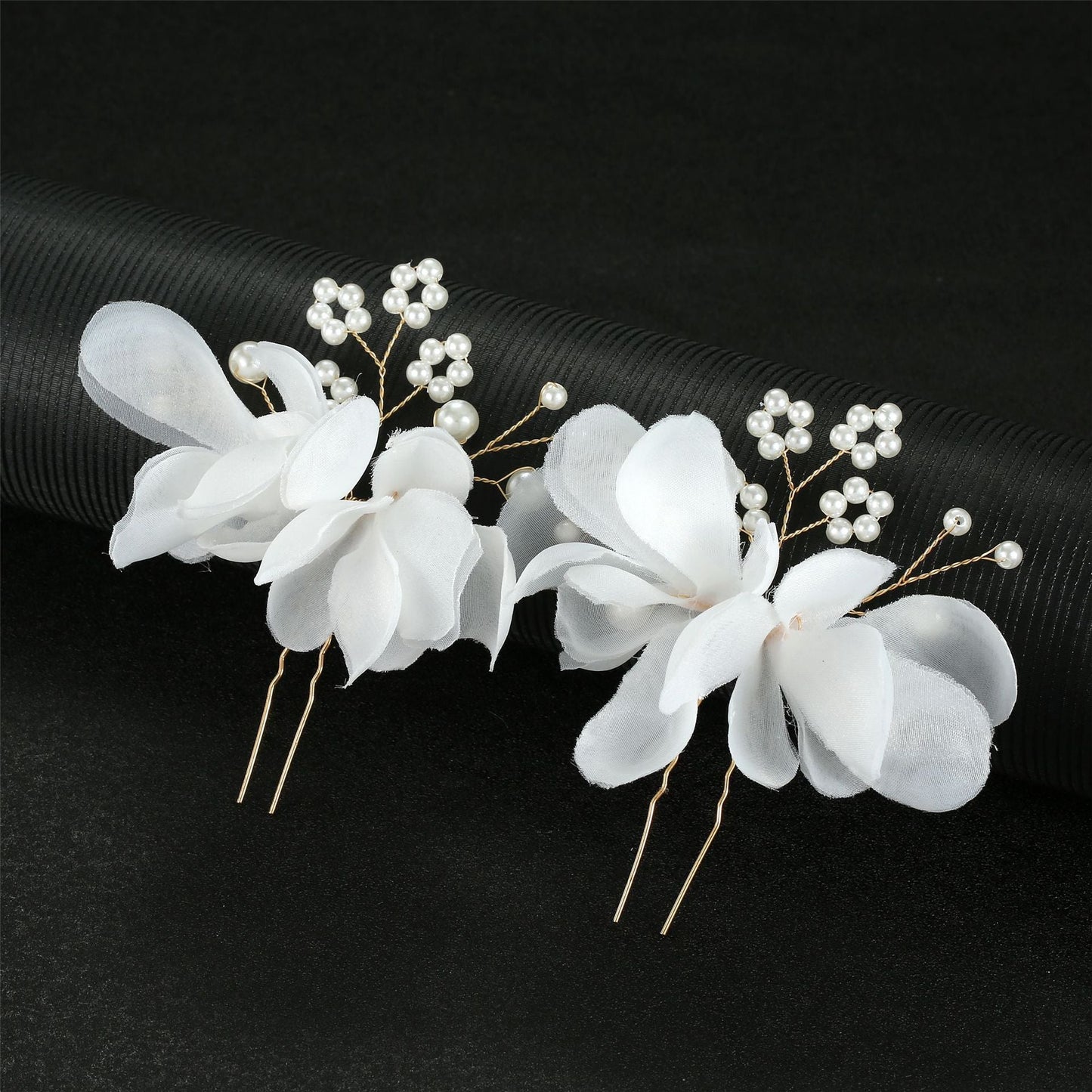 Elegant Pearl U-Shaped Hairpin Bridal Hair Accessories