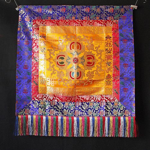 Tibetan Buddhist Supplies Tablecloth Decorative Tablecloth Tibetan National Tablecloth Set