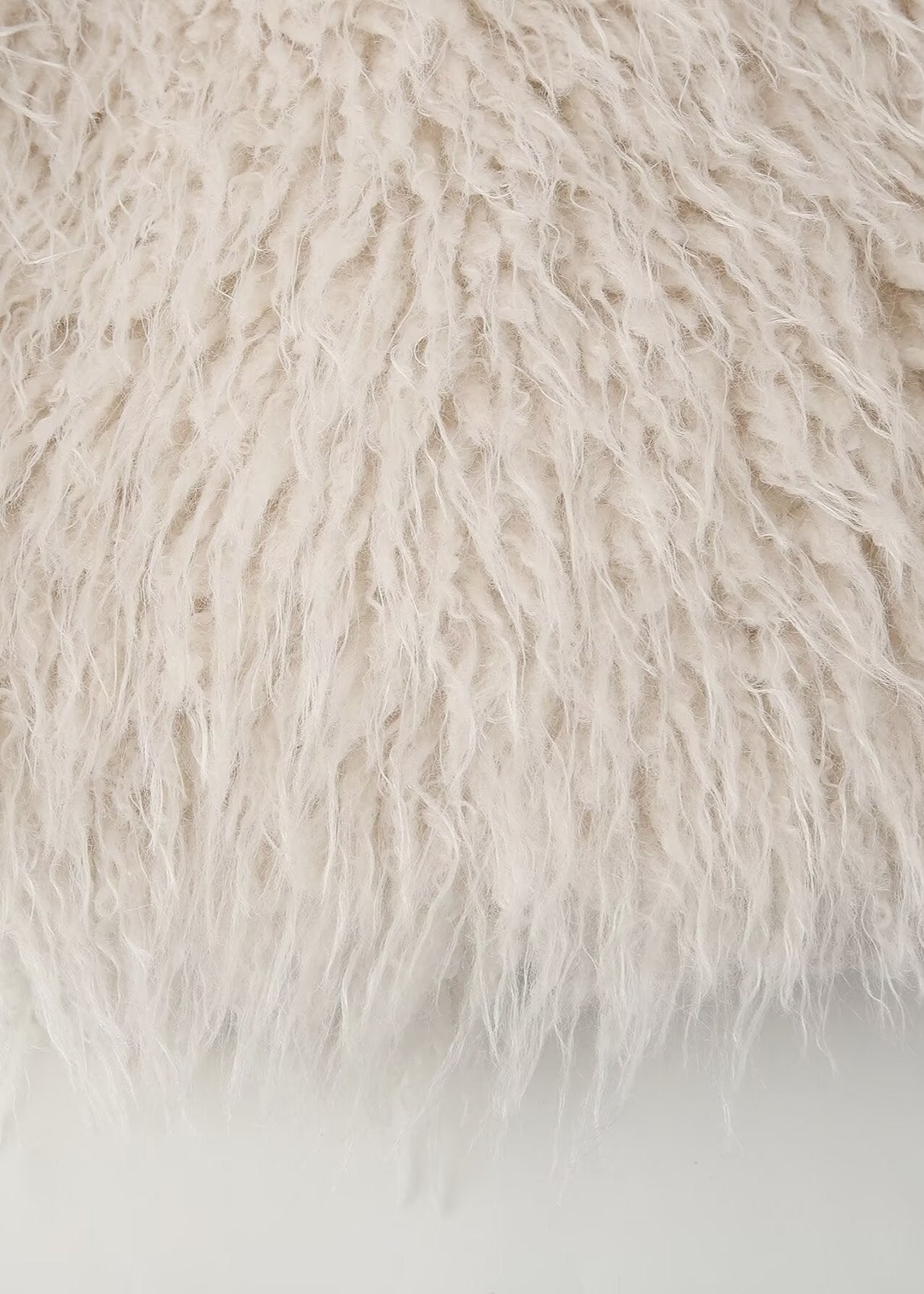 Faux Shearling Jacket Soft Textured Cozy Chic