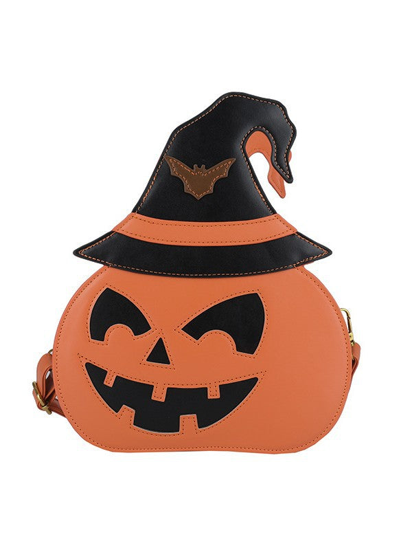 Halloween Pumpkin Crossbody Bag for Women