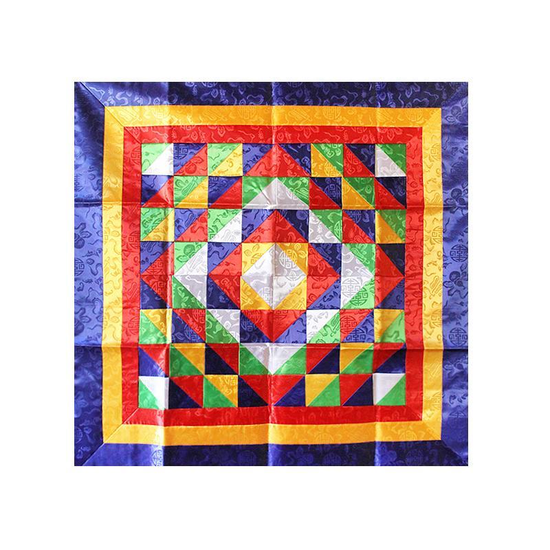 Tibetan Eight Treasures Mandala Tablecloth Tantric Buddhist Hall Decoration Guru Lama Chanting Tablecloth
