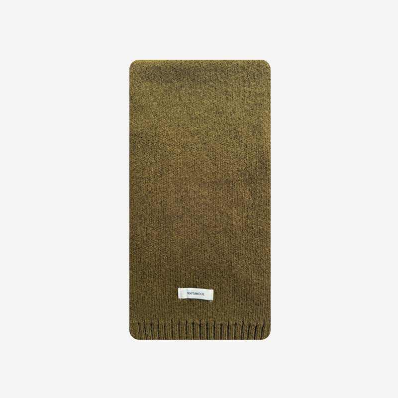 Solid Color 100% Australian Merino Wool Scarf for Women