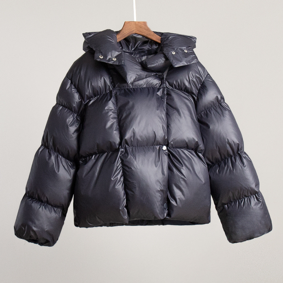 Women's Trendy Hooded Puffer Jacket Casual Street Style
