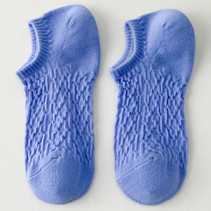 Rufia - 4 Pairs Cream Summer Socks