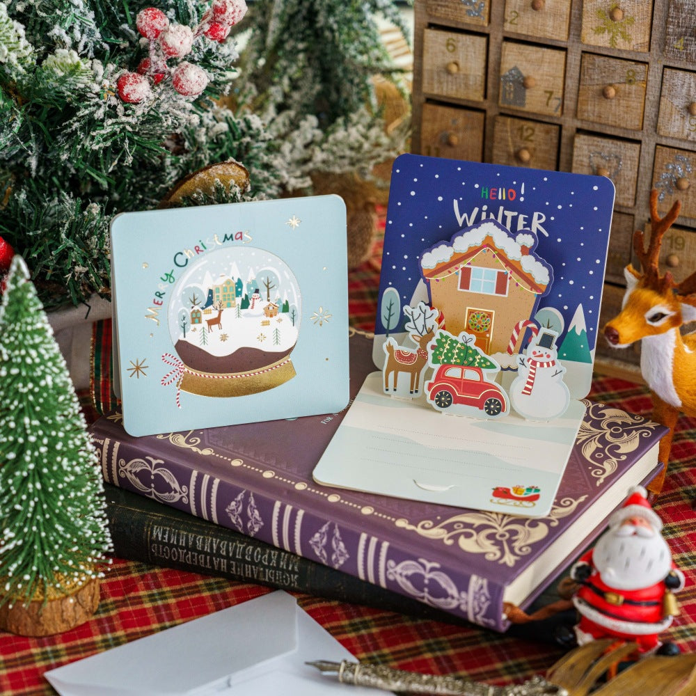 Funny 3D Pop Up Merry Christmas Card