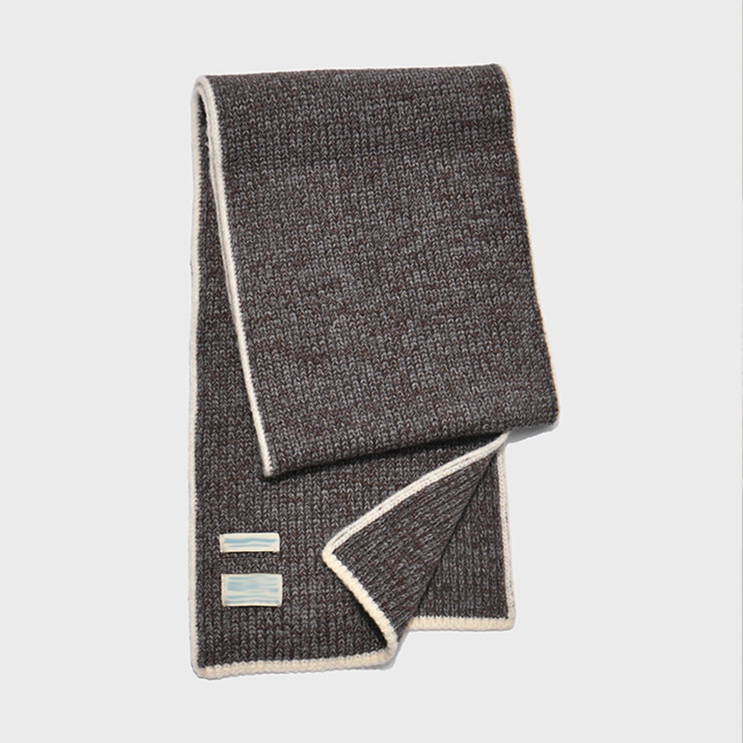 Elegant Thick Knit Solid Winter Warm Scarf