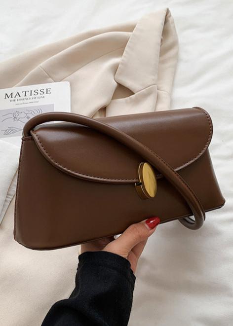 Crescent Shoulder Bag High Quality PU Leather