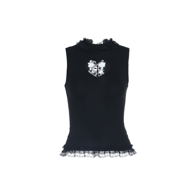 Strappy Back Dark Aesthetic Tank Top Casual Streetwear