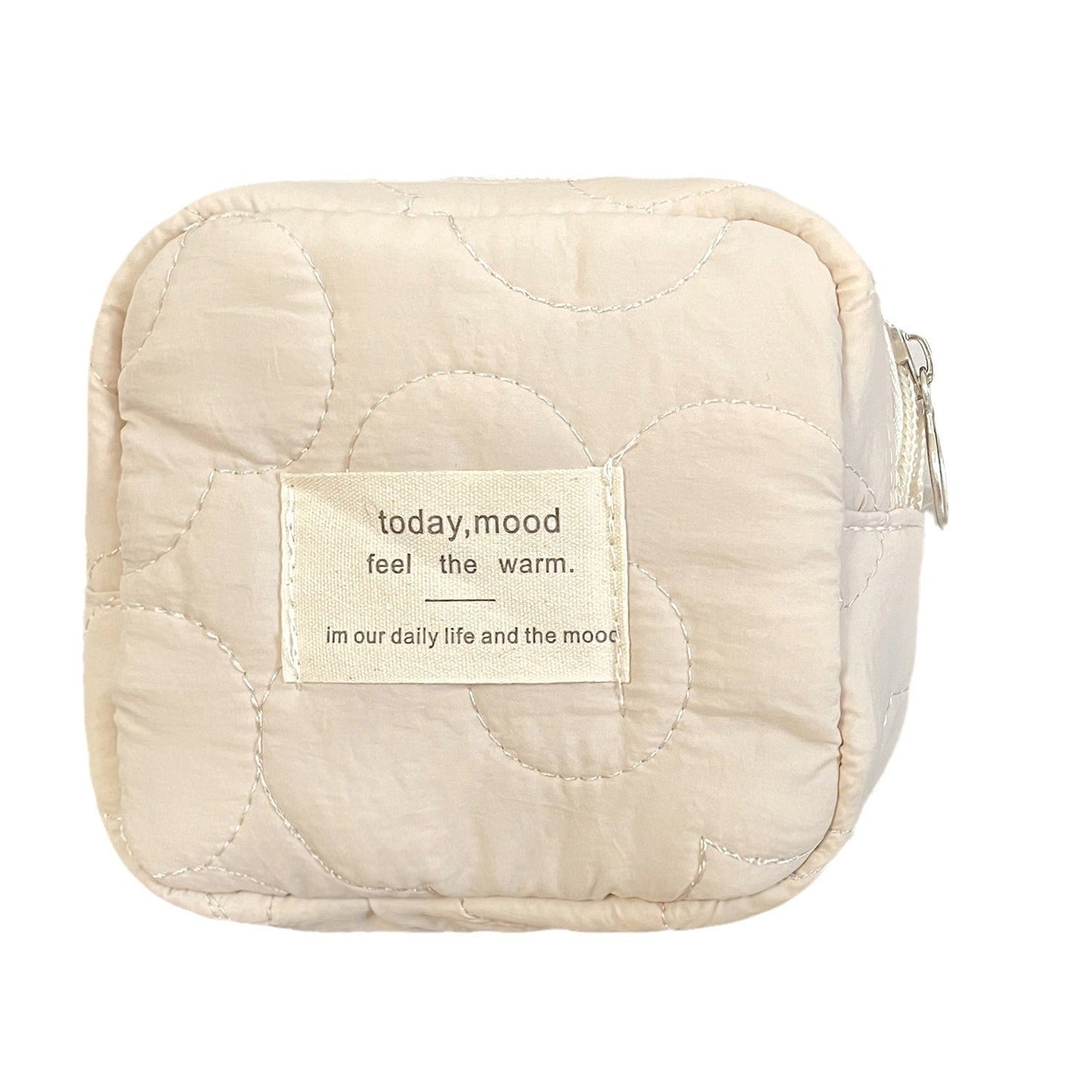 Lotus Pink Portable Makeup Pouch with Multi-Functional Design
