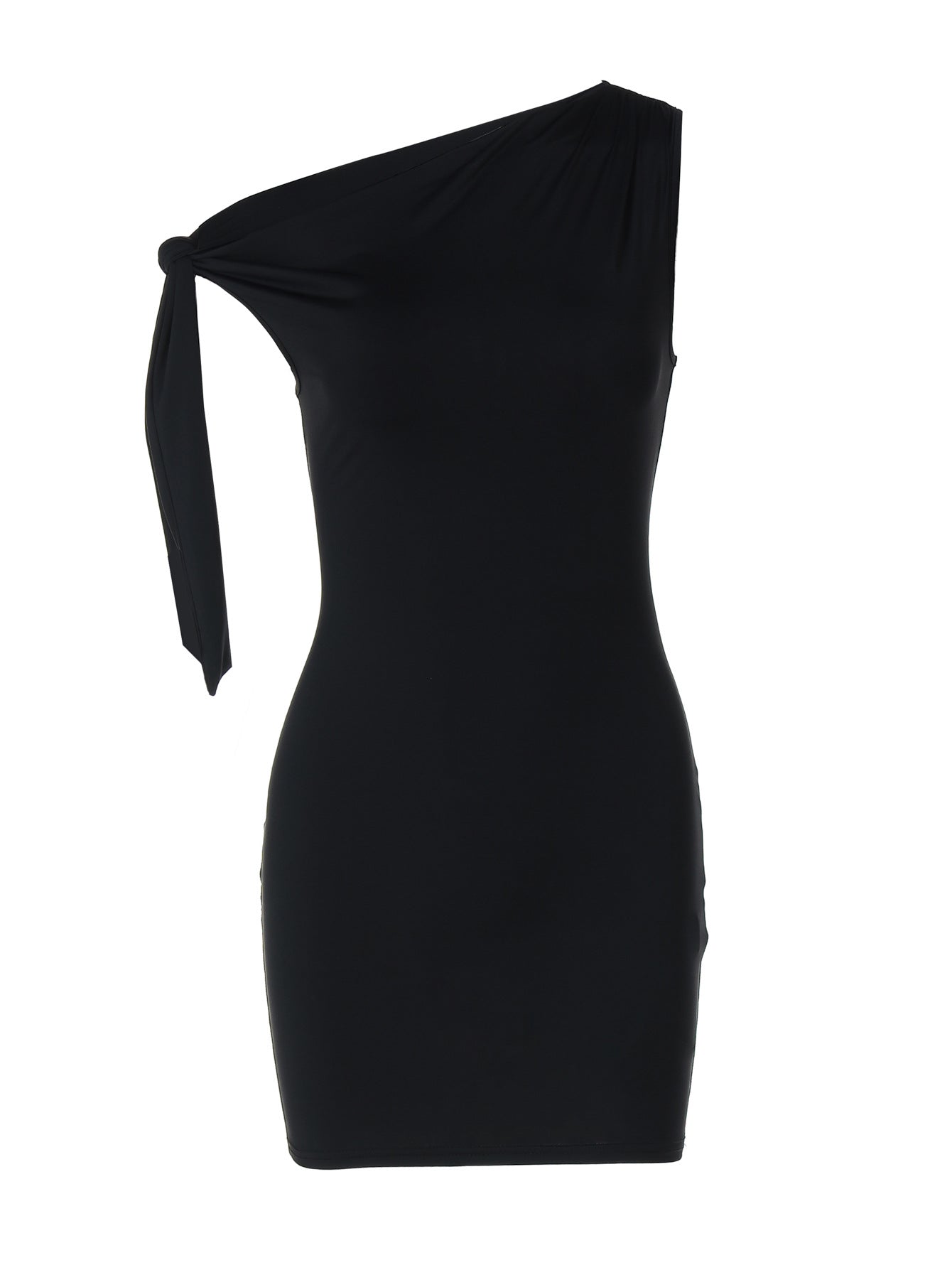 Trendy Color Block Bodycon Mini Dress
