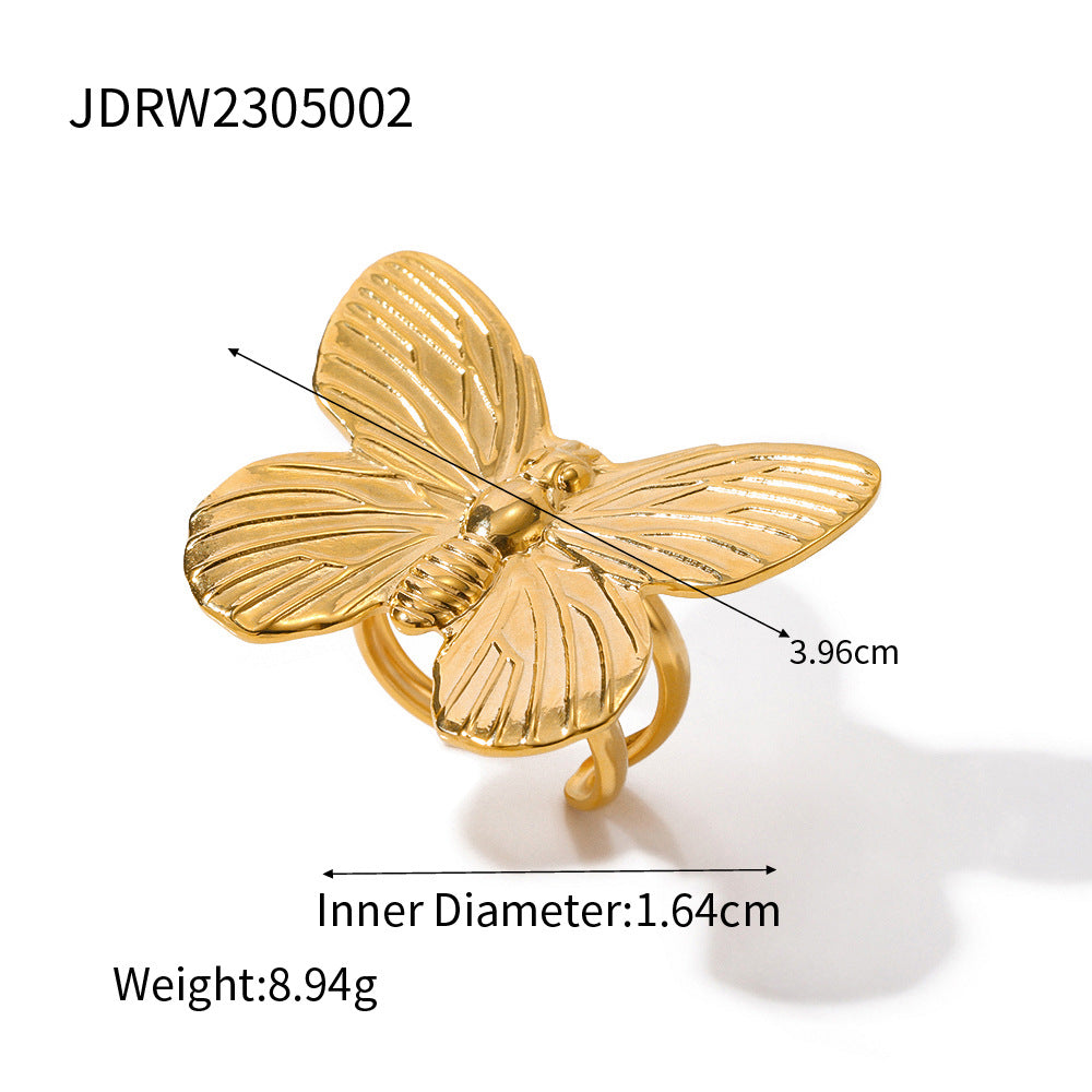 Four-Leaf Clover Cubic Zirconia Ring