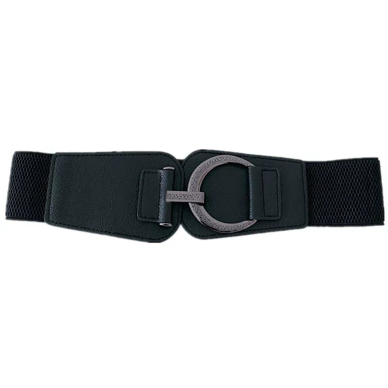 Vintage Stretchy Versatile Wide Waist Belt