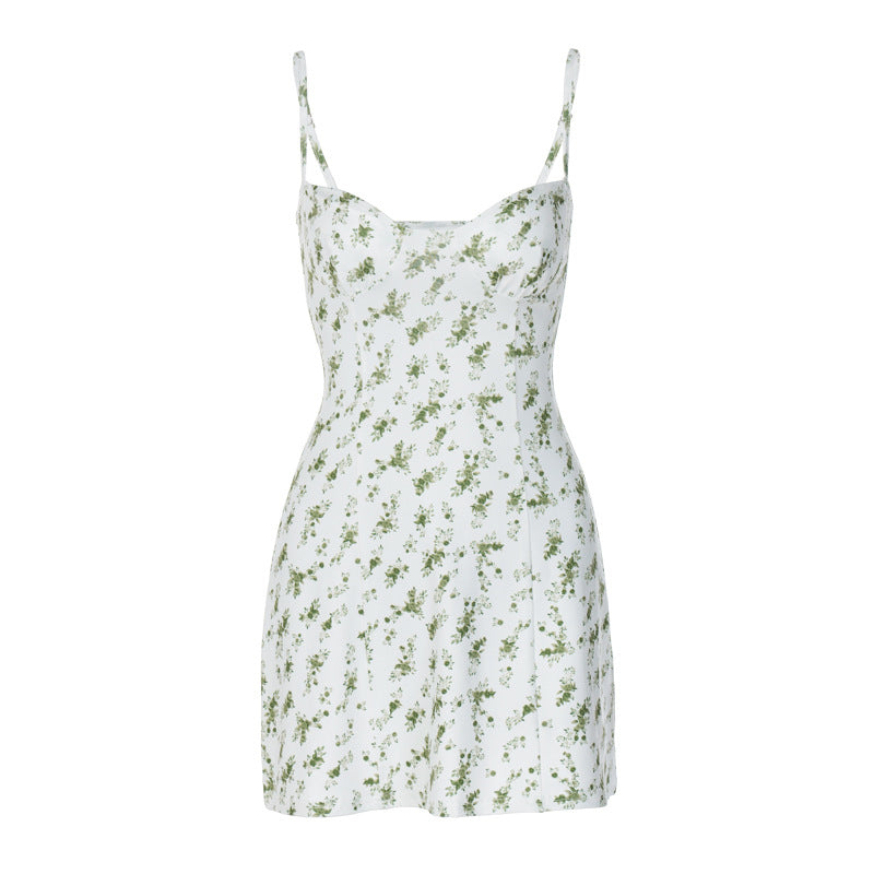 Floral Print Slip Dress Lightweight Casual Summer Dress