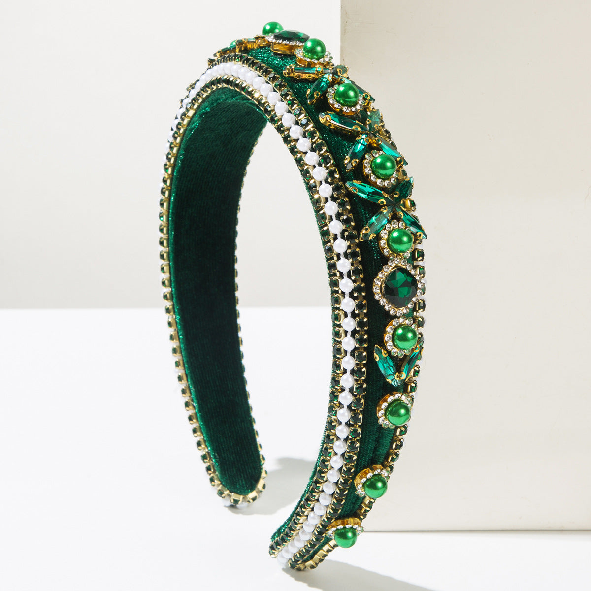 Baroque Vintage Wide Headband Elegant Hair Accessory