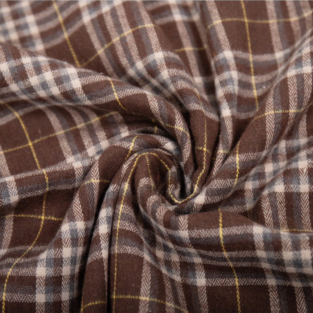 Plaid Long Sleeve Shirt With Pockets