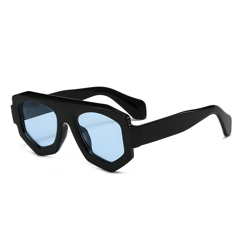 Geometric Cat Eye Sunglasses Trendy UV400 Protection