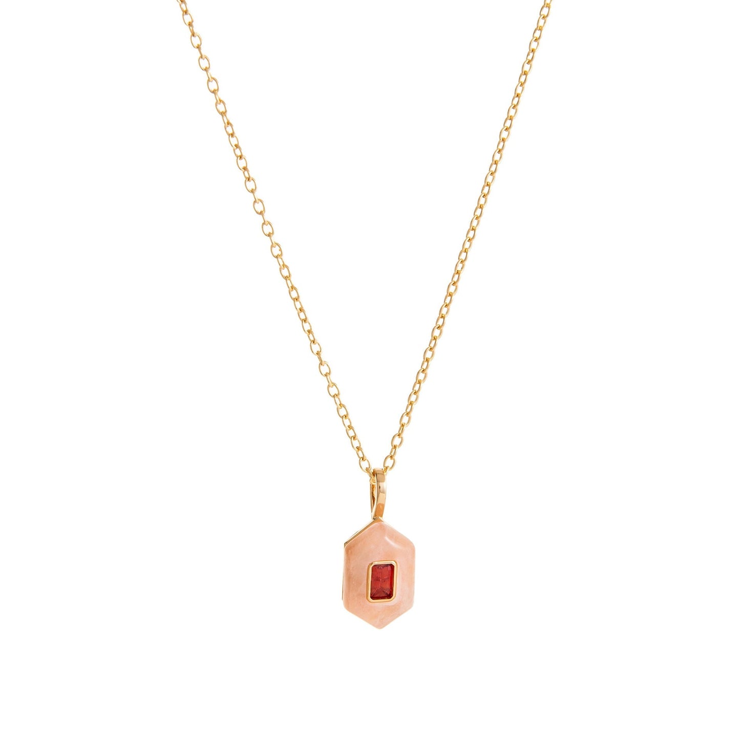 Trendy Rhinestone Waterdrop Pendant Chain Necklace