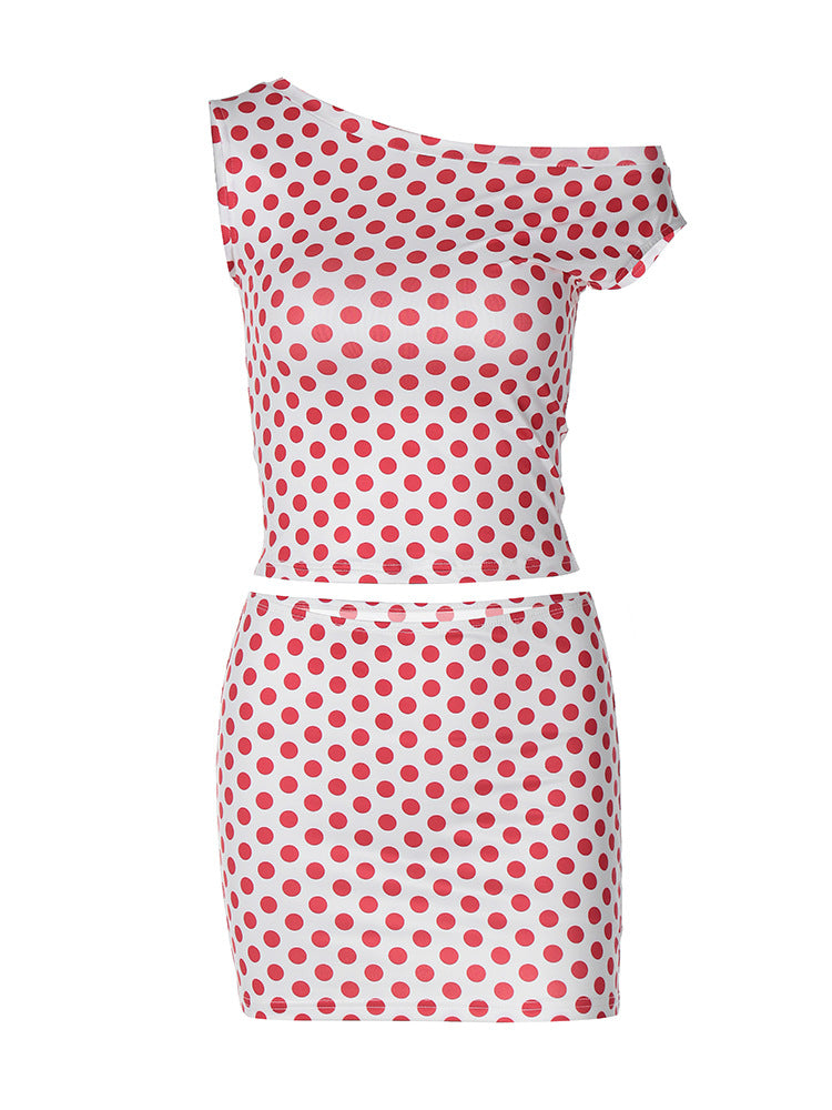 Trendy Floral Print Sleeveless Top and Bodycon Skirt Set