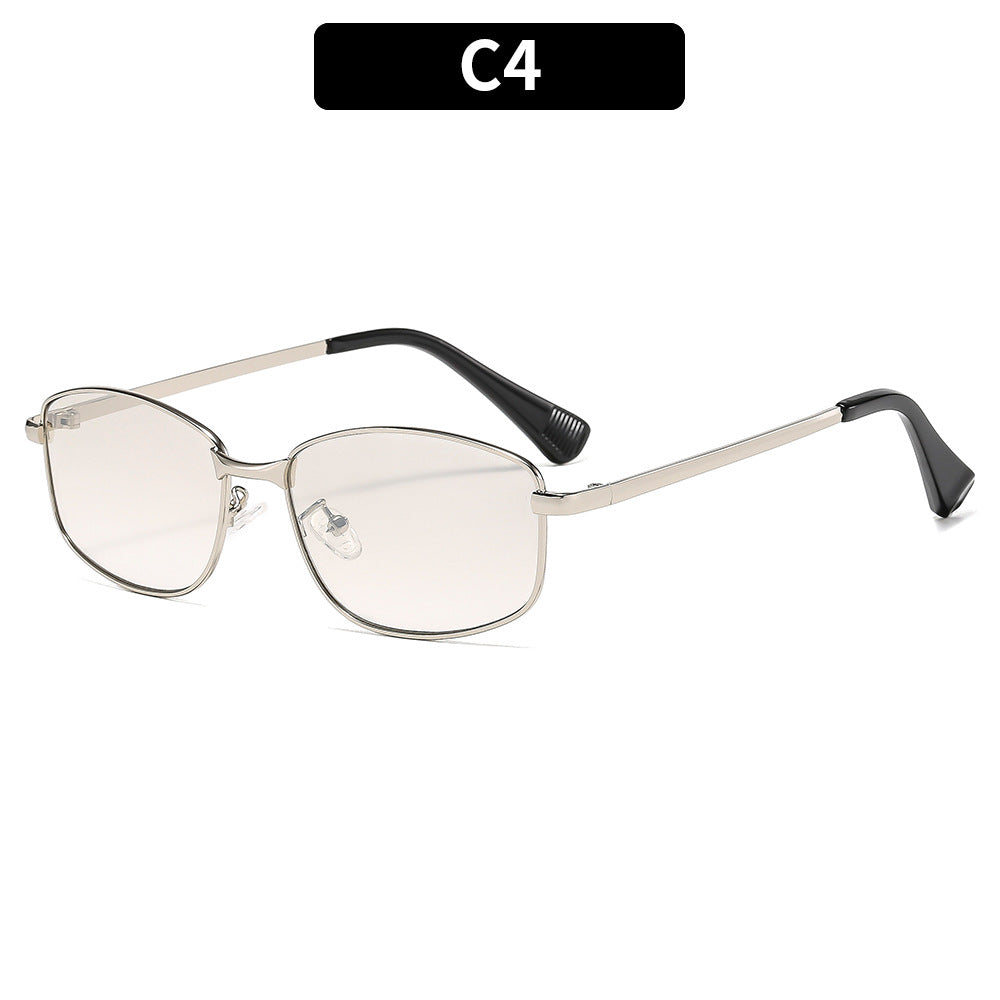 Metal Y2K Trendy Sunglasses Stylish UV400 Protection
